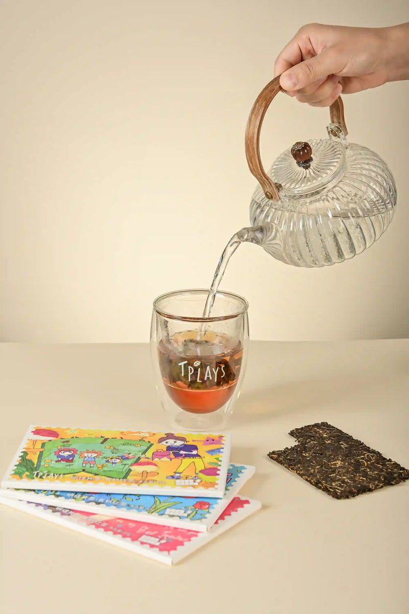 Let it steep for around 2 minutes, then enjoy.